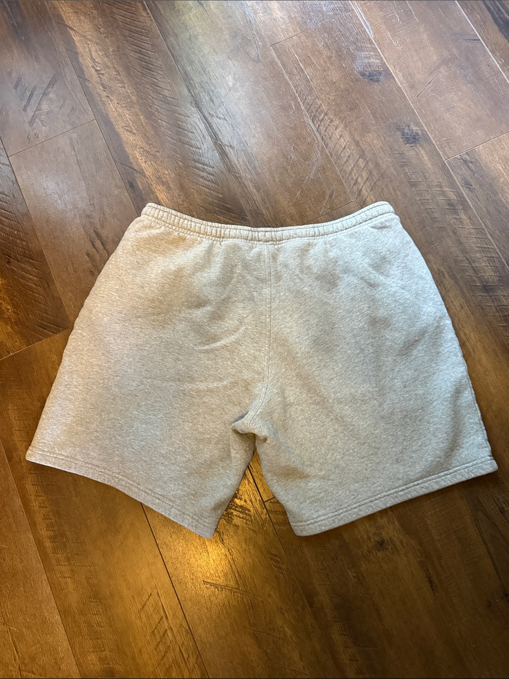 Men's Casual Adidas Heather Gray Sweatshorts XXL - Picture 3 of 3
